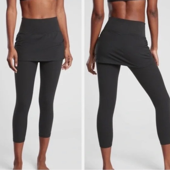 Athleta Elation 2 in 1 Capri Leggings Tight - Picture 1 of 4